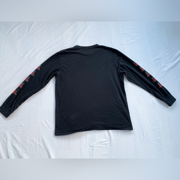 long sleeves graphic sweater black and red Love and Pain size XL - Picture 7 of 11